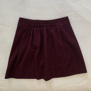 Vintage J Crew wool felt a-line skirt